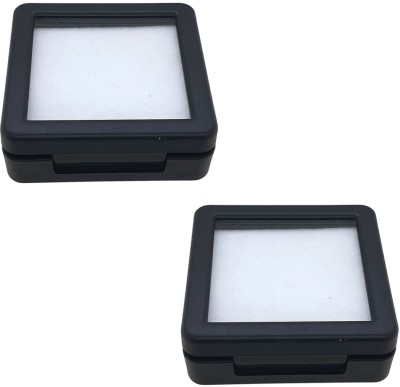 Sahiba Gems Plastic Utility Container  - 3 ml(Pack of 2, Black)