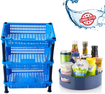 DM PLUS Plastic Utility Container  - 6 kg(Pack of 2, Multicolor)