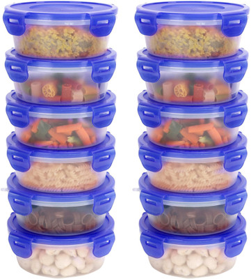 Cutting EDGE Polypropylene Utility Container  - 500 ml(Pack of 12, Blue)