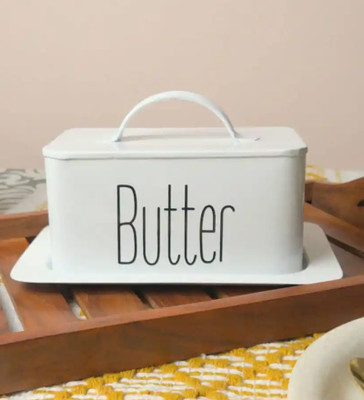 SONE KEY CHIDIYA Iron Bread Container  - 500 ml(White)
