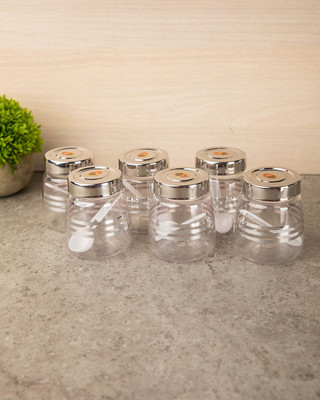MARKET 99 Plastic Utility Container  - 0 ml(Pack of 3, Clear)