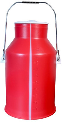 EVERPLAST Plastic Milk Container  - 10 L(Red)