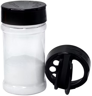 camcall Plastic Utility Container  - 100 ml(Pack of 6, Black)