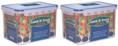PRAGATI SALES Plastic Utility Container  - 4400 ml(Pack of 2, White)