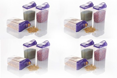Multimart Enterprise Plastic Cereal Dispenser  - 750 ml(Pack of 12, Purple)