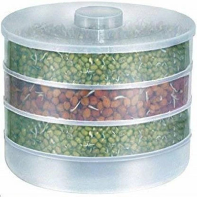 stocksy Plastic Sprout Maker  - 4 L(Clear)