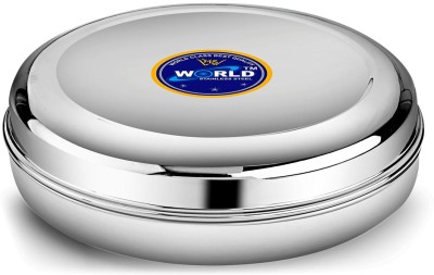 MS WORLD Stainless Steel Utility Container  - 650 ml(Silver)