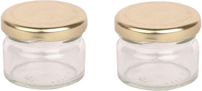 AFAST Glass Utility Container  - 100 ml(Pack of 2, Clear)