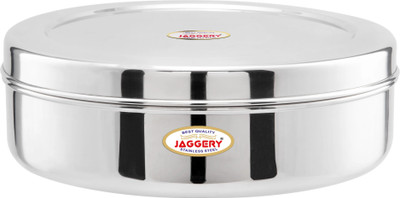 JAGGERY Steel Grocery Container  - 2500 ml(Silver)