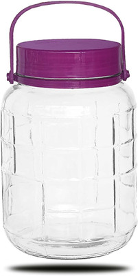 Pure Source India Glass Grocery Container  - 3 kg(Clear)