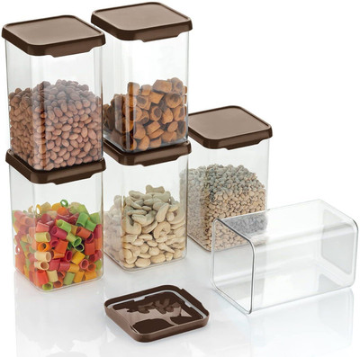 Mahadevent Plastic Fridge Container  - 1100 ml(White)