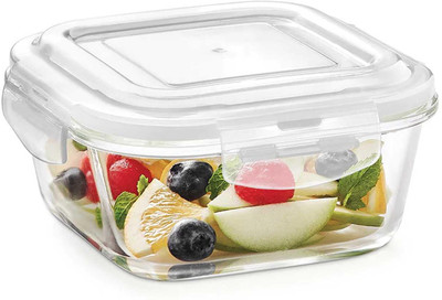 SIMRON Glass Utility Container  - 350 ml(Clear)