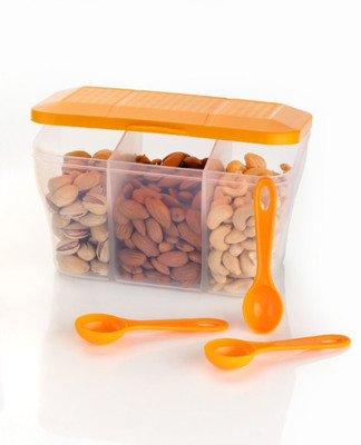 MAGICSPOON Polypropylene Utility Container  - 1100 ml(Orange)