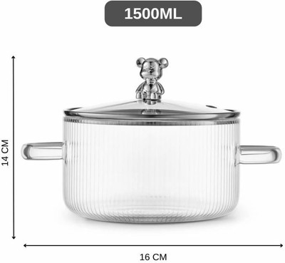 casabelle Plastic Cookie Jar  - 1600 ml(White)