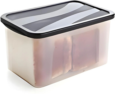 wiaa Plastic Fridge Container  - 2000 ml(Grey)