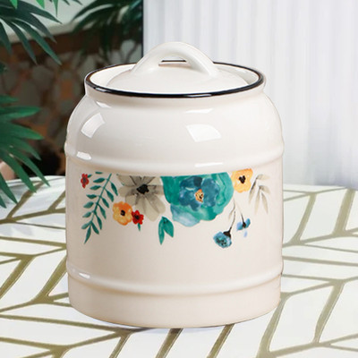 UMAI Ceramic Utility Container  - 750 ml(White)