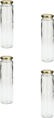 AFAST Glass Utility Container  - 350 ml(Pack of 4, Clear)