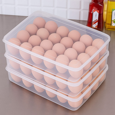 Fivean Plastic Egg Container  - 6 dozen(Pack of 3, Clear)
