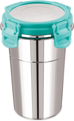 Osiya Stainless Steel Utility Container  - 400 ml(Blue)