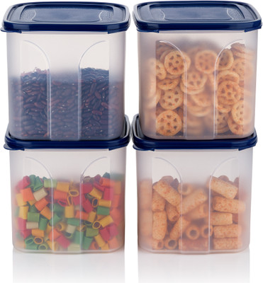 kitchkart Plastic Grocery Container  - 4500 ml(Blue)