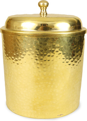 Spilbox Brass Utility Container  - 400 ml(Gold)