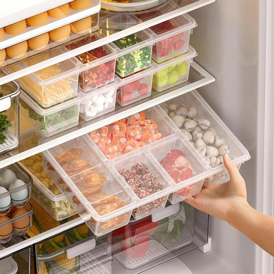 SELDOS Plastic Fridge Container  - 3000 ml(White)