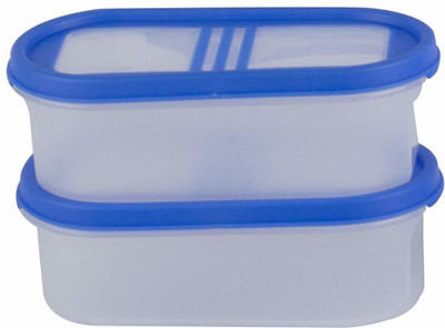 Cutting EDGE Plastic Utility Container  - 525 ml(Pack of 2, Blue)