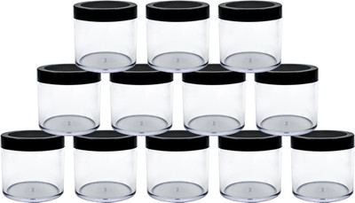 Newgen Plastic Utility Container  - 100 g(Pack of 12, Clear)