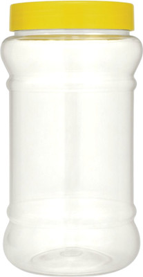 SARAZA Plastic Grocery Container  - 1200 ml(Pack of 6, Clear)
