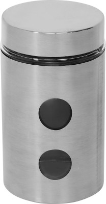 Flipkart SmartBuy Steel, Glass Grocery Container  - 1200 ml(Silver)