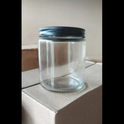 Innervoice Glass Utility Container  - 100 ml(Pack of 6, Clear)