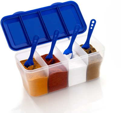 Metrolife Plastic Grocery Container  - 1800 ml(Blue)