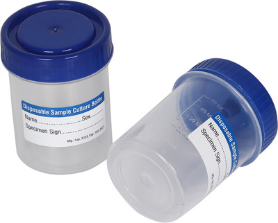 Dagnomed Hub Plastic Utility Container  - 50 ml(Pack of 100, Clear)