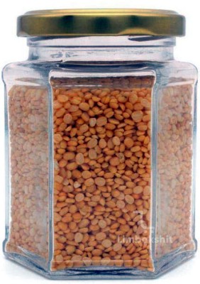 Somil Glass Cookie Jar  - 400 ml(Clear)