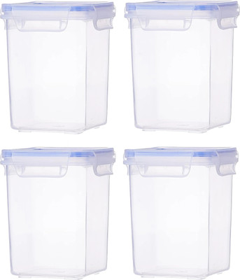 AMAZE ACTIONWARE Plastic Grocery Container  - 750 ml(Pack of 4, Clear)
