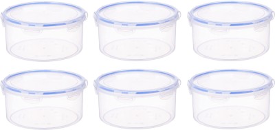 Kritika Enterprise Plastic Utility Container  - 2350 ml(Pack of 6, Clear)
