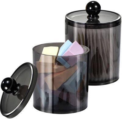 MAMYA Plastic Utility Container  - 50 ml(Pack of 2, Black)