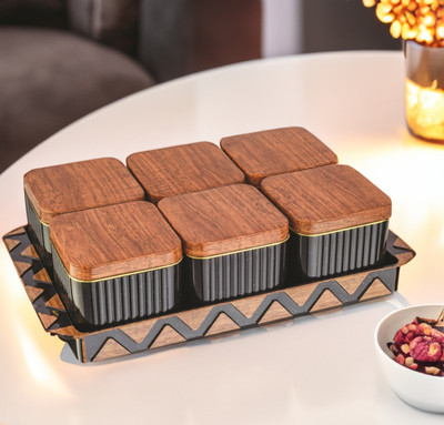 Nabhya Spice Set Plastic(6 Piece)