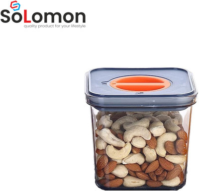 Solomon Plastic Grocery Container  - 1000 ml(Grey)