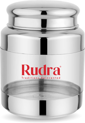Rudra SS Stainless Steel Utility Container  - 350 ml(Silver)