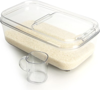 SCL Steelo Plastic Grocery Container  - 6000 ml(Clear)