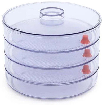 Dabster Plastic Grocery Container  - 1500 ml(White)
