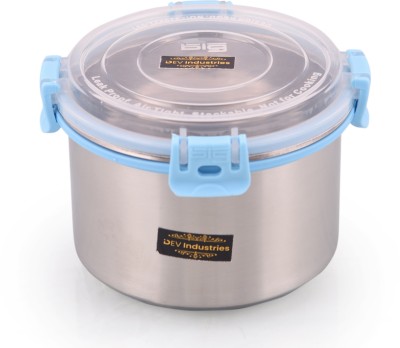 Dev Industries Stainless Steel Grocery Container  - 500 ml(Blue)
