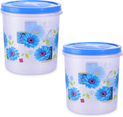 KUBER INDUSTRIES Plastic Utility Container  - 5 L(Pack of 2, Blue)