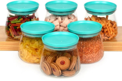 NILHARI Plastic Grocery Container  - 900 ml(Multicolor)
