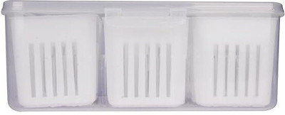 NEWSPARSH Plastic Fridge Container  - 2200 ml(White)