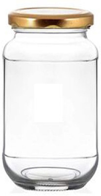 MOOZICO Glass Pickle Jar  - 1000 ml(Gold)