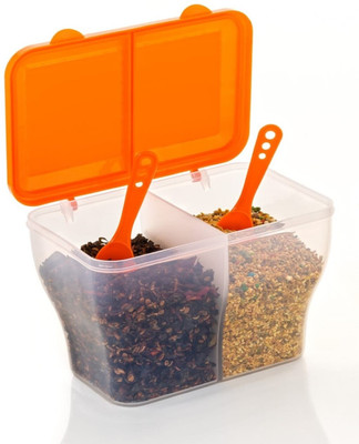 Metrolife Plastic Fridge Container  - 2000 ml(Orange)