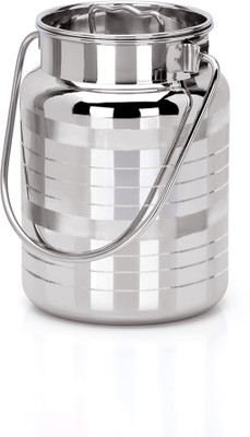 KLOUD9 Stainless Steel Milk Container  - 4500 ml(Silver)