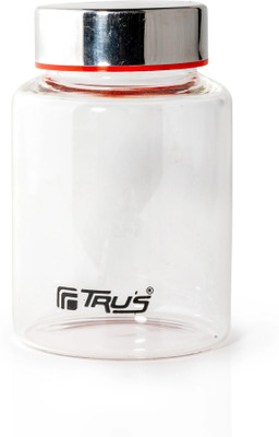 TRU'S Glass Grocery Container  - 400 ml(Clear)